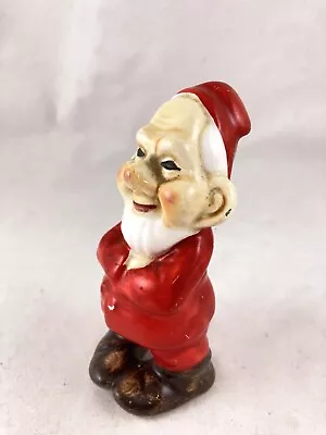 Buy Vintage Porcelain Red Dwarf Gnome Ornament German? • 18£