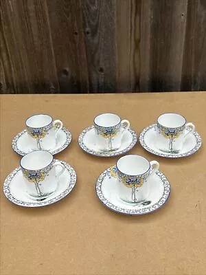 Buy Vintage Art Deco Shelley Bone China Tea Cup Saucer England. • 55£