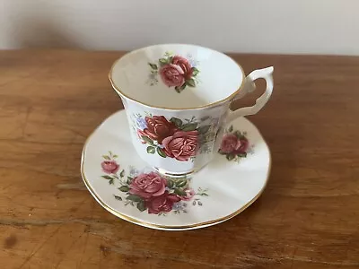Buy Vintage Bone China Clare Tea Cup Saucer Side Plate Set - Pink Floral  • 7£