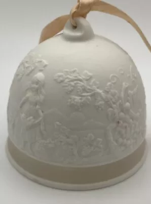 Buy Lladró 'Fall Bell' Bisque Porcelain Collector's Society 1993 Bell #7615 • 5.99£