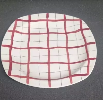 Buy Vintage Midwinter Hand Painted Stylecraft 22cm Red Homeweave Salad Plate • 5.99£