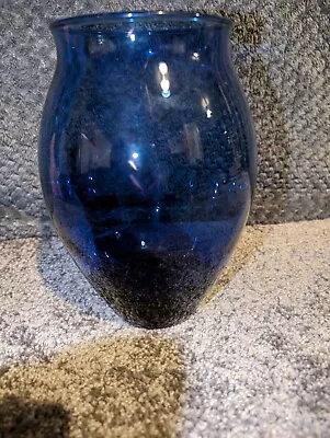 Buy Cobalt Blue Glass Vase 7.5  Tall • 7£