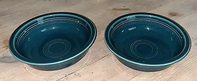 Buy 2 Fiesta Fiestaware Juniper Teal Coupe Soup Bowl 7   Bowls • 46.59£