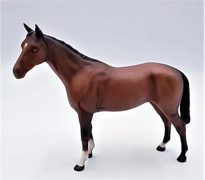 Buy Beswick Bay Brown Matte Bois Roussel Horse Racehorse Beautiful Rare Vintage 701 • 49.99£