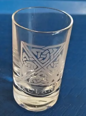 Buy SHAMROCK CRYSTAL SHOT GLASS WITH CELTIC SQUARE PATTERN And Inscrbed   Ireland  • 5£