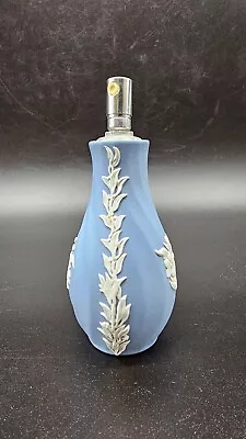 Buy Vintage Wedgwood Blue Jasperware Neoclassical Vases Pitcher Bowl Atomiser • 15£