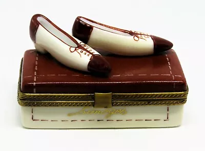 Buy Limoges France Box - Rochard - Shoe Box & Spectator Pumps - Lady's Heels - Shoes • 116.48£