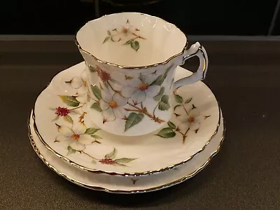 Buy Hammersley Dogwood Blossom Trio , Cup , Saucer & Plate • 9.99£