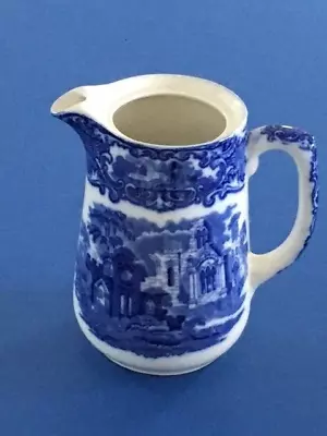 Buy George Jones Blue & White Vintage Abbey Ware Water Pot • 6.99£