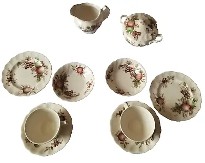 Buy Johnson Brothers  HARVEST TIME  England ~ Coffee Set Of 10 Ps • 37.28£