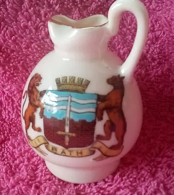 Buy Crested China, Bath, Roman Ewer,W.H.GOSS. • 6£