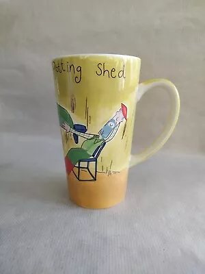 Buy WHITTARD OF CHELSEA LATTE MUG - Peace And Quiet In The Potting Shed 6.25  • 10£