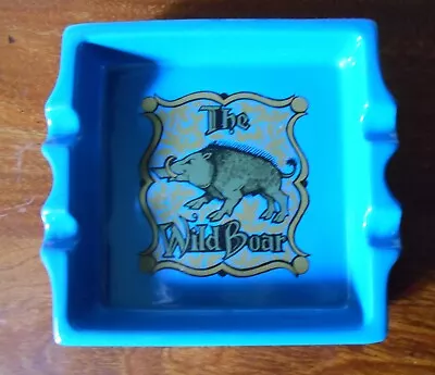 Buy Vintage, Carlton Ware, 'The Wild Boar Pub' Ashtray. British Mid-Century Pottery. • 6.99£