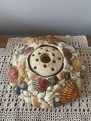 Buy Vintage Sylvac Marina Shell Flower Frog Vase Pot Pourri Bowl • 29.99£