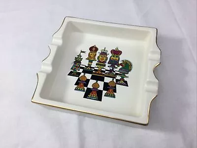 Buy Vintage 1950s Russian Chess Ashtray Trinket Tray Carlton Ware Made In England • 9.99£