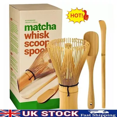 Buy Matcha Whisk Tea Set - Japanese Matcha Whisk Traditional Scoops UKA • 9.25£