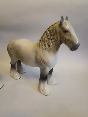 Buy Beswick Mare Shire Horse - Model Number 818 - Dapple Grey • 30£