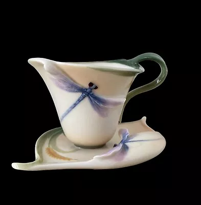 Buy Franz Collection Porcelain Dragonfly Tea Cup And Saucer F Z 00212 • 69.89£