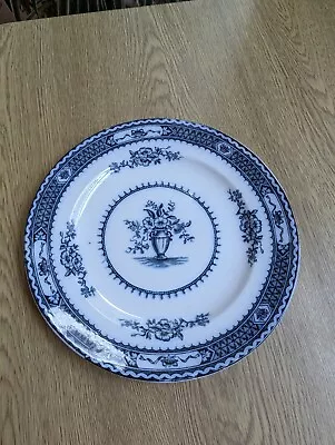 Buy Antique Wood & Sons Warwick Side Plates 7 1/2  Blue & White Superb Examples  • 3.95£