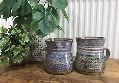 Buy Anvil Pottery John & Allan Hughes Hand Thrown & Glazed Stoneware Pottery Mugs • 15£