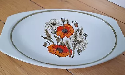 Buy J&G Meakin Poppy Design Serving Plate • 6.50£