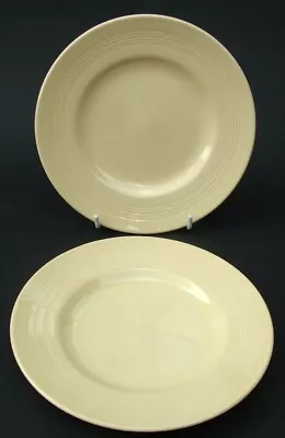 Buy TWO Woods & Sons Jasmine Breakfast / Sm Dinner Plates 22.5cm In Exceptional Cond • 12£