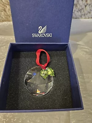 Buy Swarovski Holly Window Christmas Ornament With Box And Certificate  • 46.59£