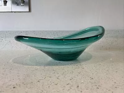 Buy Swedish Flygsfors HAND BLOWN ART GLASS BOWL • 29.99£