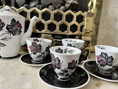 Buy Royal Albert Masquerade 9 Piece Coffee/tea Set • 35£