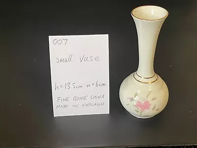 Buy Small Antique Bone China Vase Fenton Style Made In England • 6£