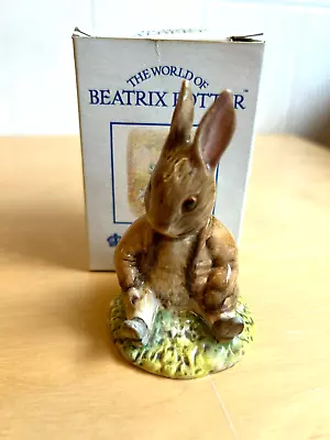 Buy Beatrix Potter Royal Albert Figurine Mr Benjamin Bunny  Sat On A Bank • 9.95£