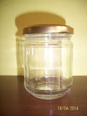 Buy ROUND GLASS JARS FOR JAM, MARMALADE, CHUTNEY, CRAFTS, WEDDINGS   72 X 212ml  • 29£