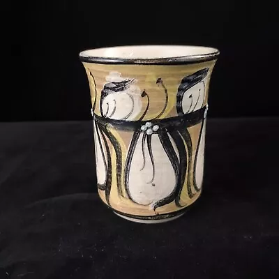 Buy Vintage Alvingham Pottery Pencil Pot / Small Vase FREE P&P  • 18£
