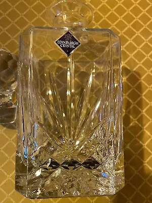 Buy EDINBURGH CRYSTAL Whisky Decanter, Very Stylish, Stunning When Displayed • 22.50£