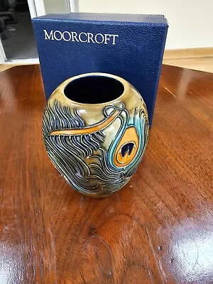 Buy Moorcroft Small Vase Rachel Bishop Phoenix 9cm British Art Pottery Boxed • 110£