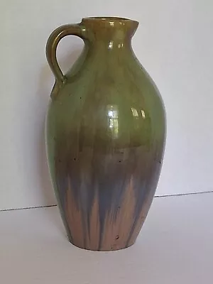 Buy Fulper Pottery 10 1/2  Jug / Vase - Flambe Glaze - Excellent • 209.68£