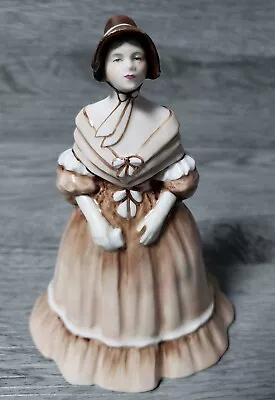 Buy Rare Vintage COALPORT Fine Bone China  HANNAH  Victorian Lady Porcelain Figurine • 9.99£