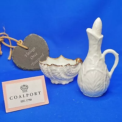 Buy Coalport Countryware * Oil / Vinegar Bottle + Floris Shell Shaped Dish * VGC • 10£