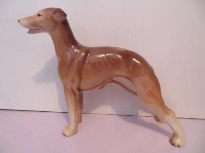 Buy Melba Ware China Brown Whippet/greyhound. Good Condition. Unboxed. • 15£
