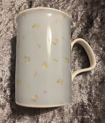 Buy Laura Ashley Pastel Light Blue Floral Flowers Mug Fine Bone China Mug 2011 • 8.99£