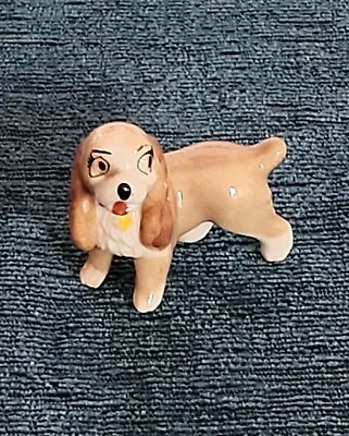 Buy Vintage Wade Whimsie Disney Dog Figurine - Lady From Lady & The Tramp • 14.99£
