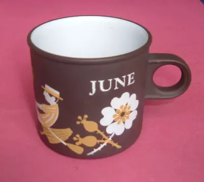 Buy Hornsea  June Love Mug  By Ken Townsend  Very Rare    Circa  1970s. ( 2256) • 17.99£