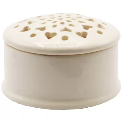 Buy Royal Creamware Trinket Box Art Deco Pierced Collection Small 6cm OC76 • 10.10£