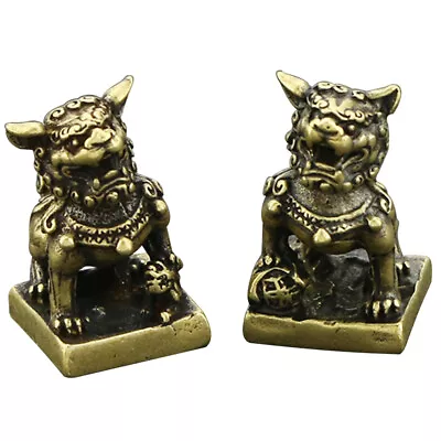 Buy Wealth Bull Figurines Bonsai Ornament Prosperity Statue Fortune Statue • 11.39£