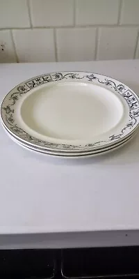 Buy 3 X Copeland Spode Dinner Plates Grecian Border Rd No. 660466 (25cm Dia.) • 15£