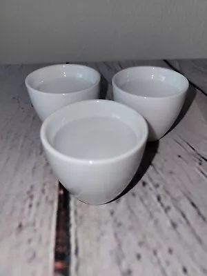 Buy Thomas Rosenthal Side Condiment Creamer Butter Cups Set Of 3 White ~ Germany • 13.98£
