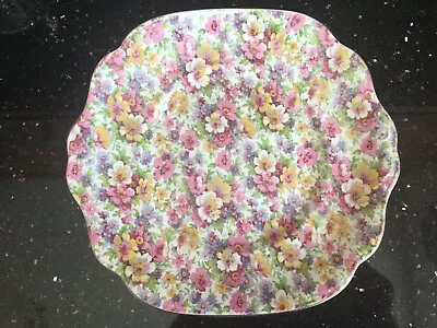 Buy James Kent Du Barry China, Floral Sandwich Plate • 6£
