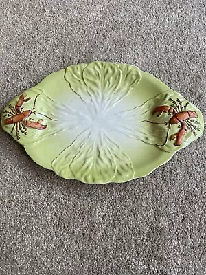 Buy Vintage Carlton Ware Lobster & Cabbage Lettuce Serving Dish - Australian Design • 14.99£