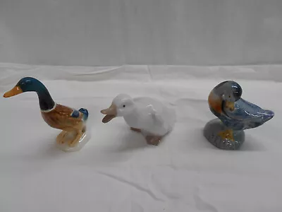 Buy 3 Porcelain Ducks A Beswick Duck A Nao Duck And One Other. Tallest One 10cm. • 12.99£