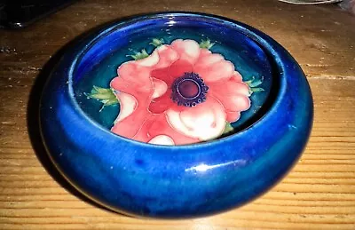 Buy Moorcroft Pottery Anemone Pin Dish Trinket Pot • 70£